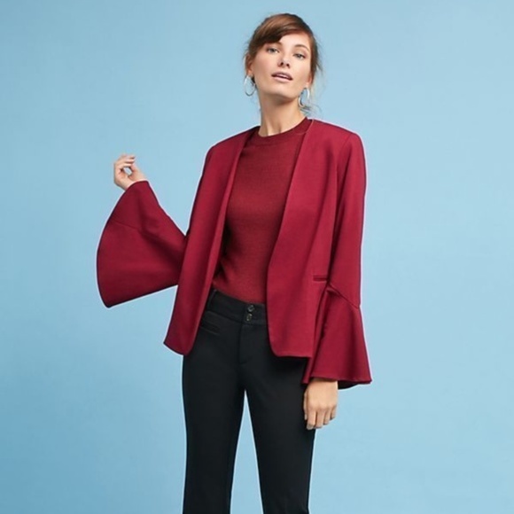 Anthropologie Jackets & Blazers - NWT Anthropologie Aria Bell-Sleeve Jacket